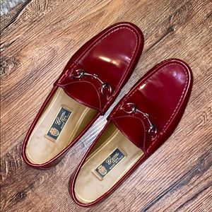 Gucci Men's 1953 Brushed Leather Horsebit Loafers
